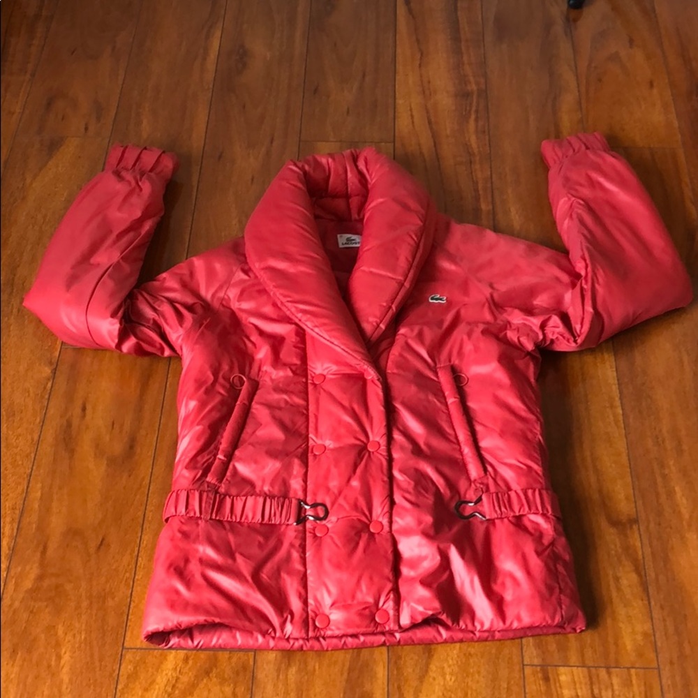 Lacoste puffer jacket/ size 36 - Picture 5 of 14